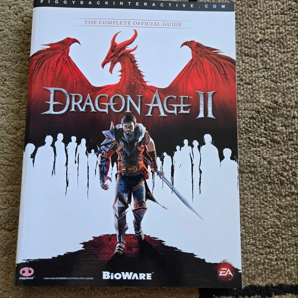 Dragon Age II The Complete Official Guide Piggyback Interactive Strategy Book